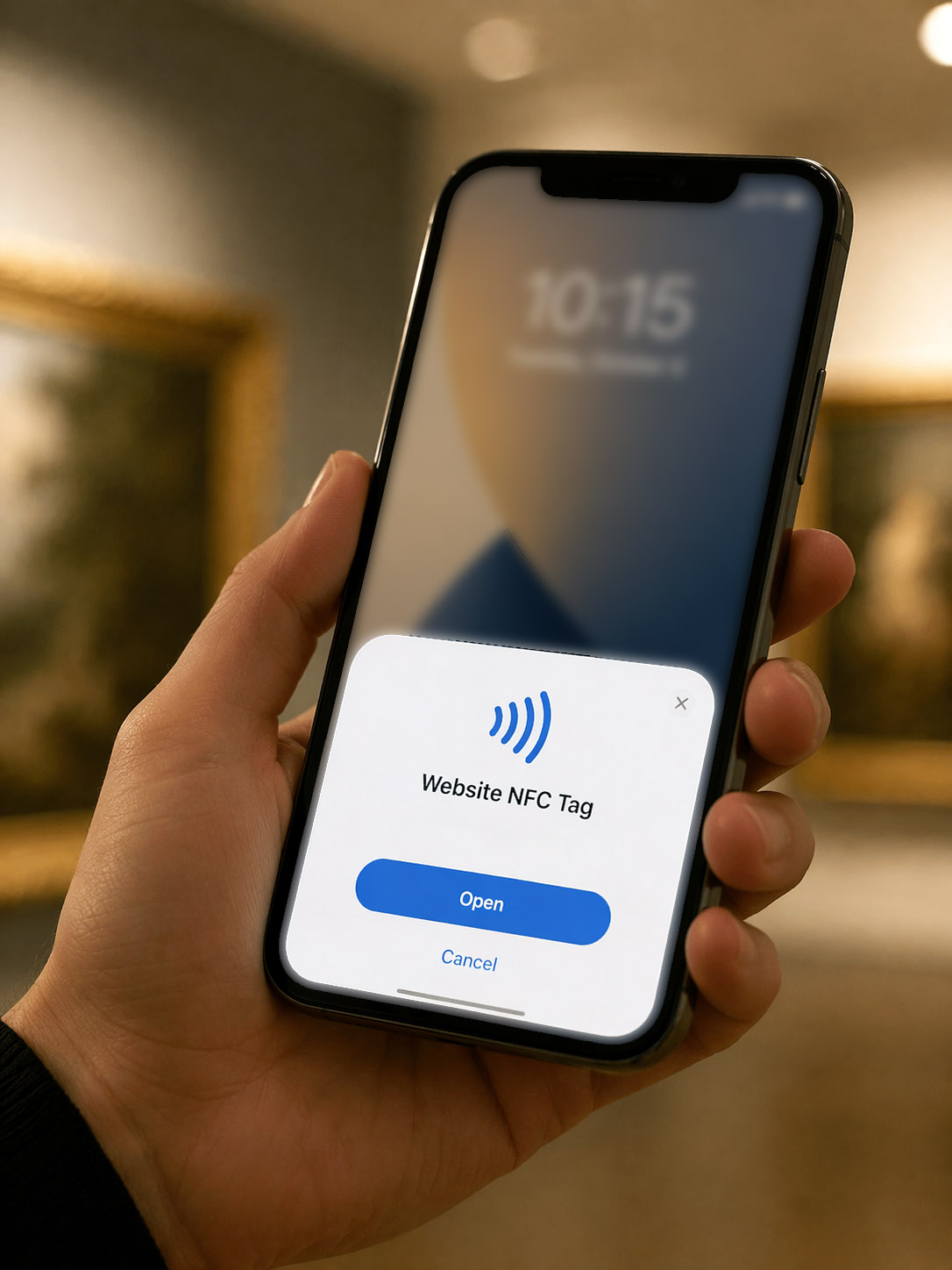 Notification NFC automatique