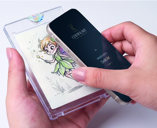 Scanner le tag NFC et photographier la carte