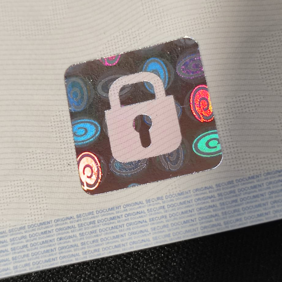 Papier sécurisé 3